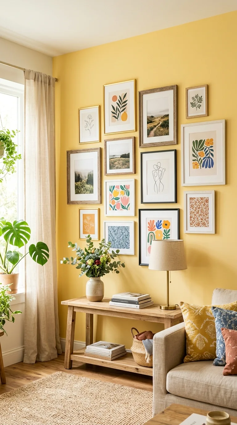 DIY Gallery Wall with Printable Art