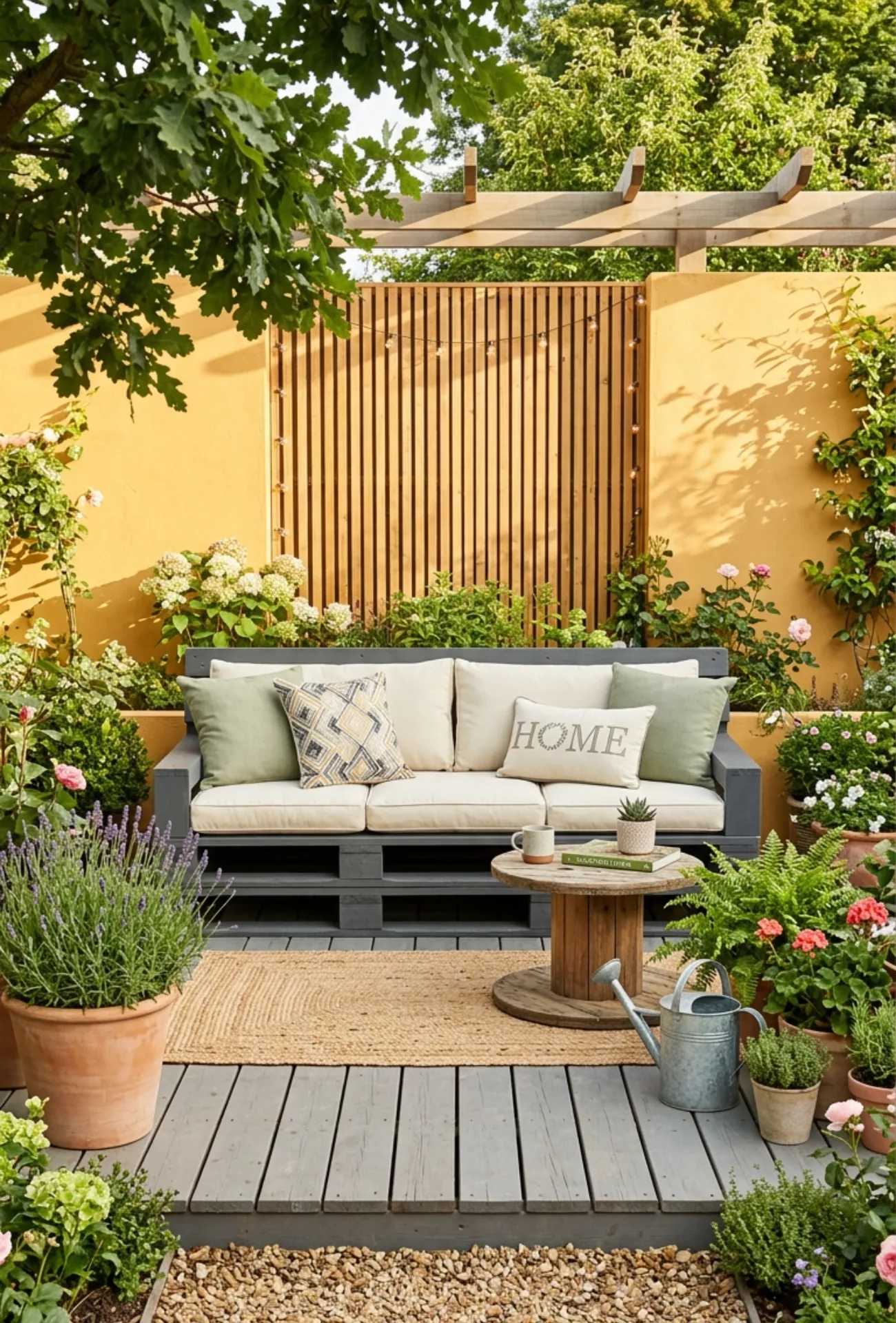 DIY Pallet Outdoor Sofa