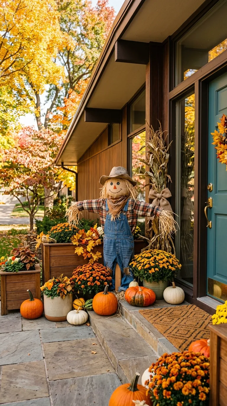 DIY Rustic Scarecrow Decor
