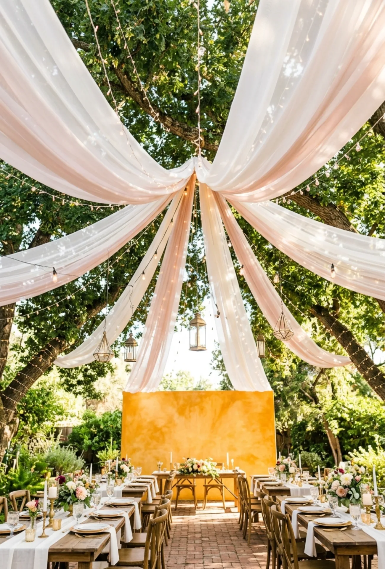 Draped Ceiling Fabric