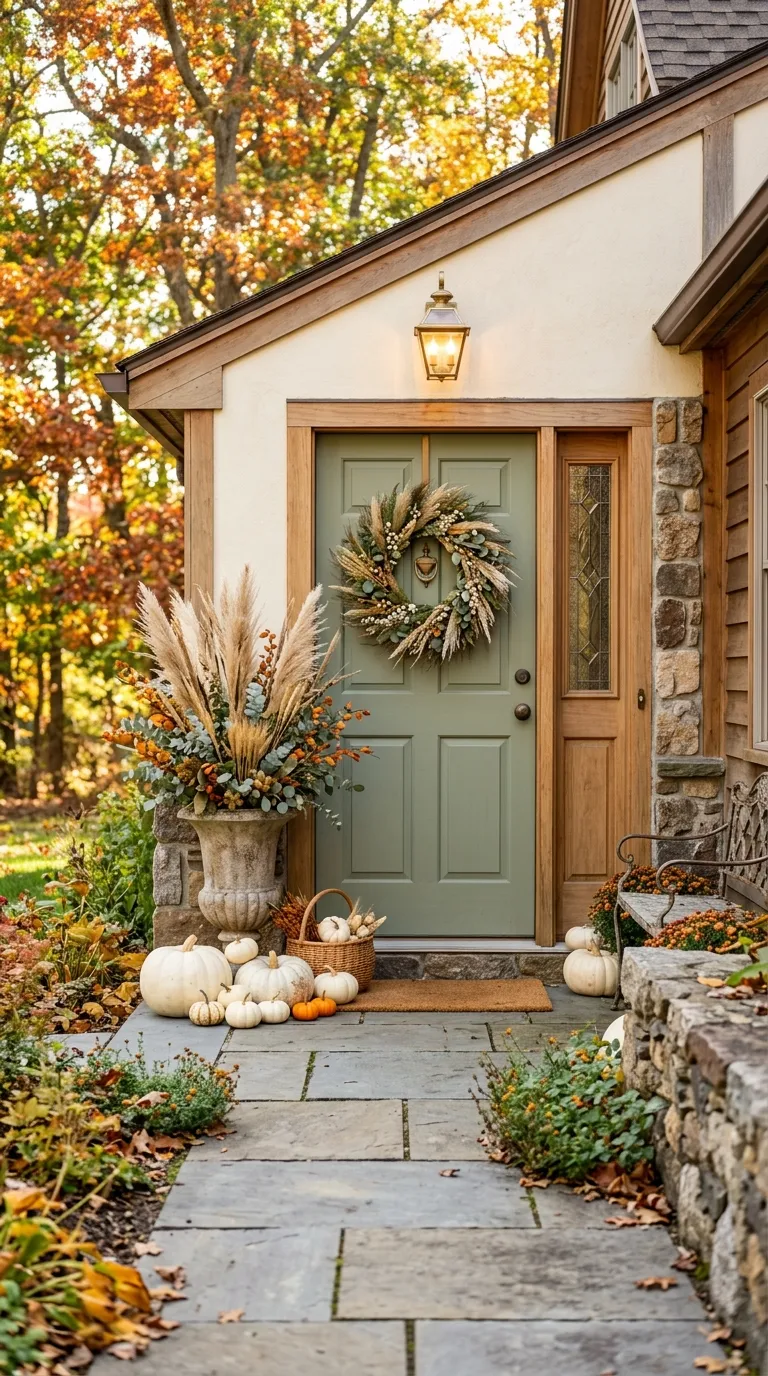 Elegant Harvest Entryway