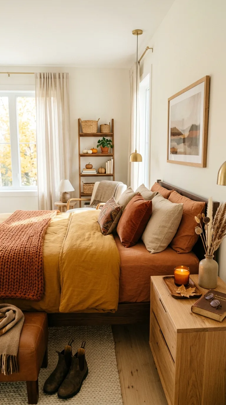 Fall Bedroom Makeover Ideas