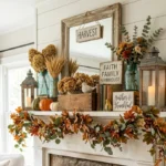 Fall Mantel Decorating Ideas