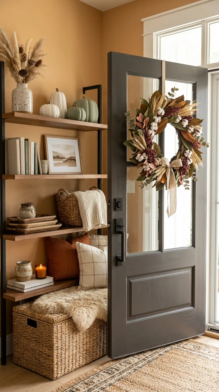 Fall Wreath Ideas for Every Door Style