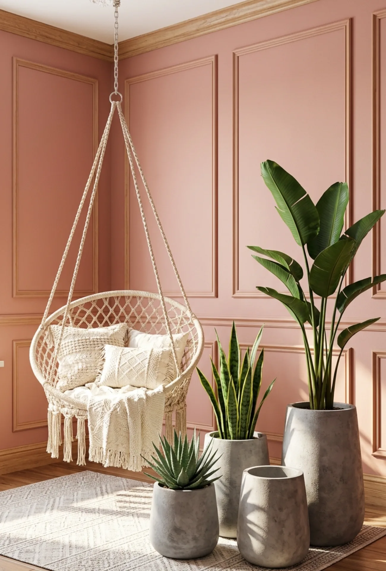 Faux Concrete Planter DIY