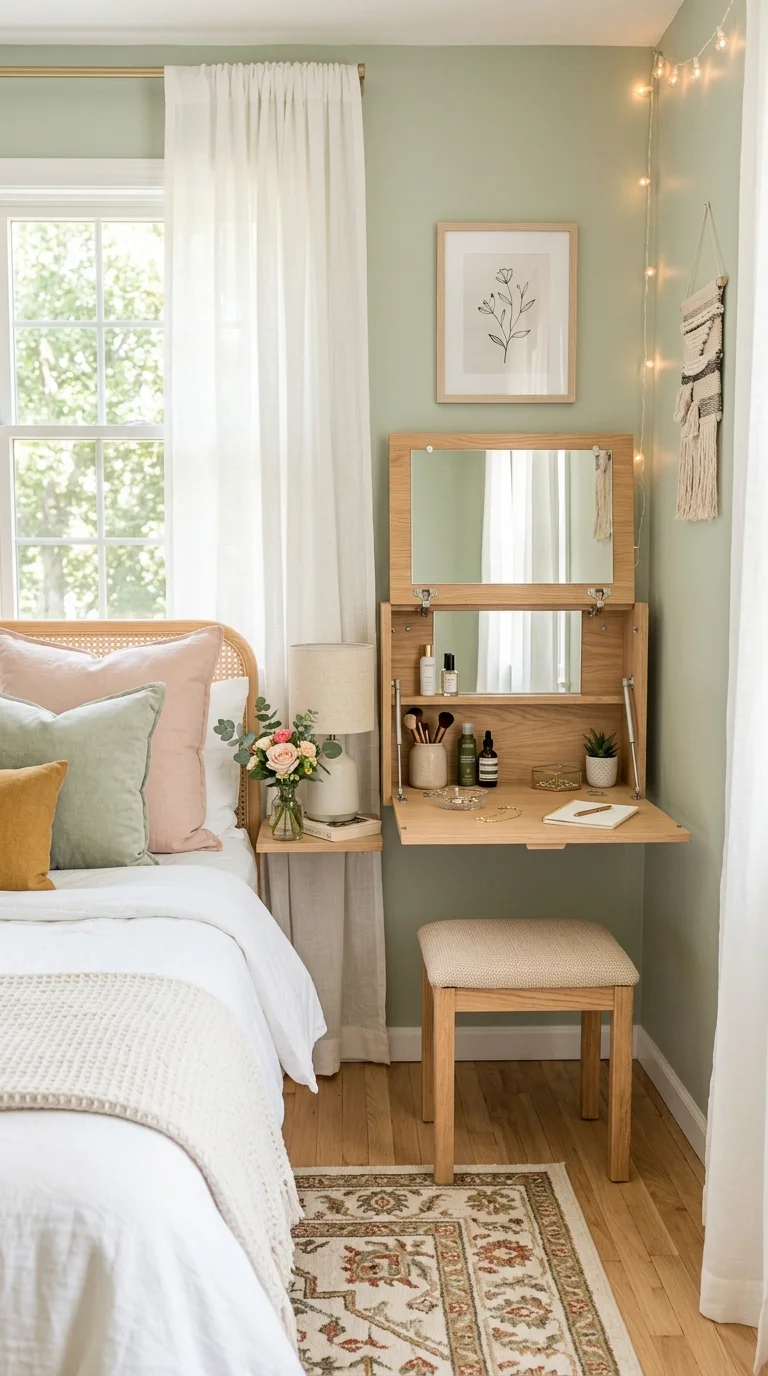 Fold Down Vanity or Desk