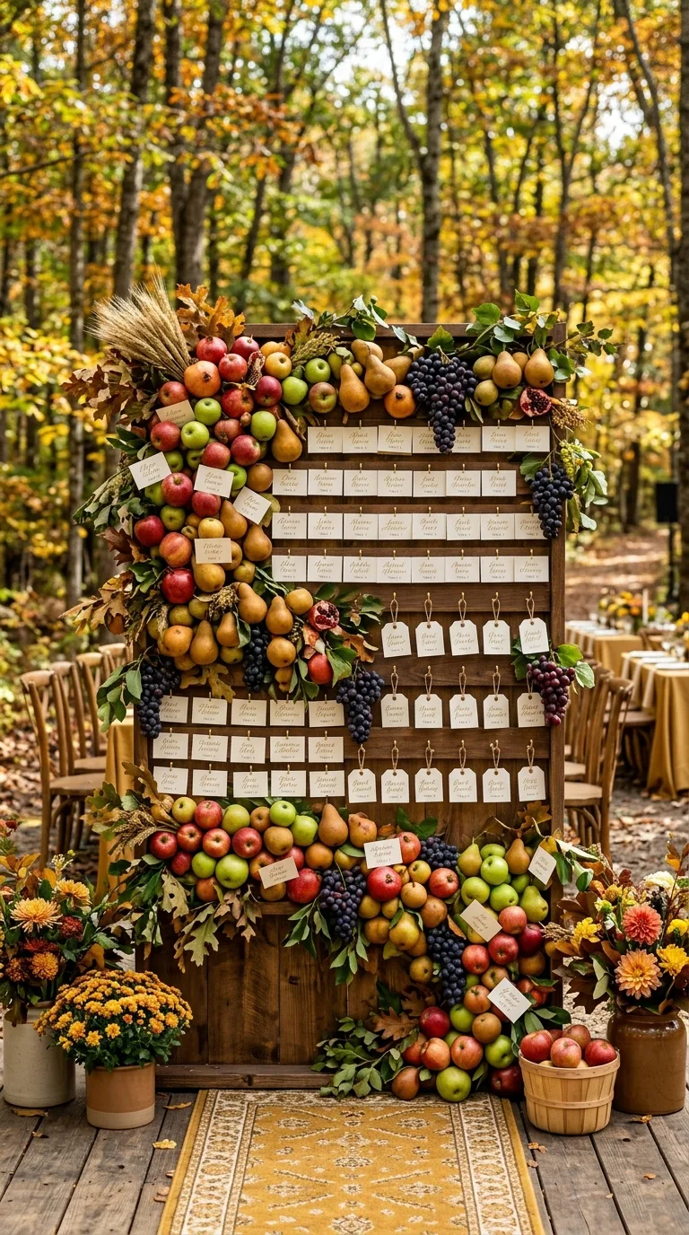 Harvest Fruit Escort Wall