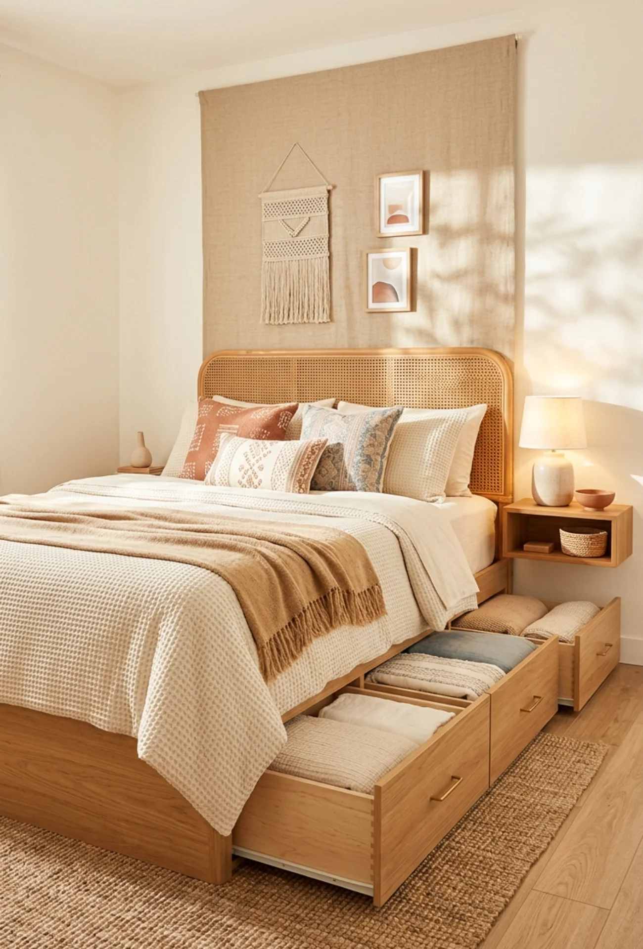 Hidden Storage Bed