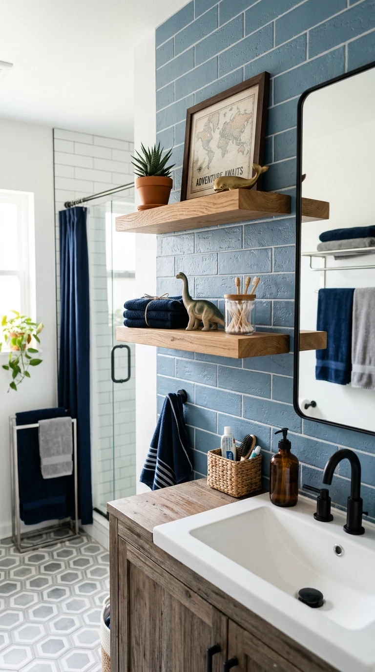 Install Floating Wall Shelves