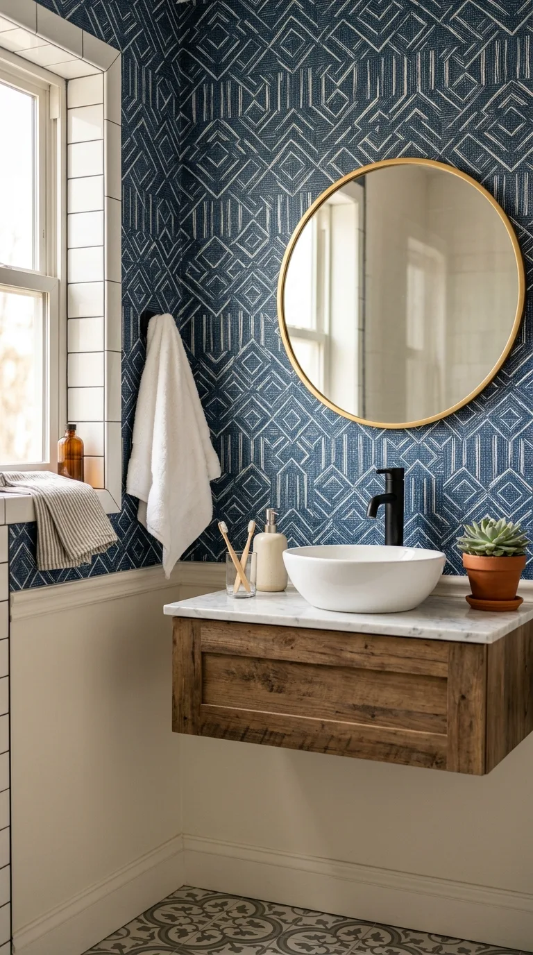 Install Peel and Stick Wallpaper