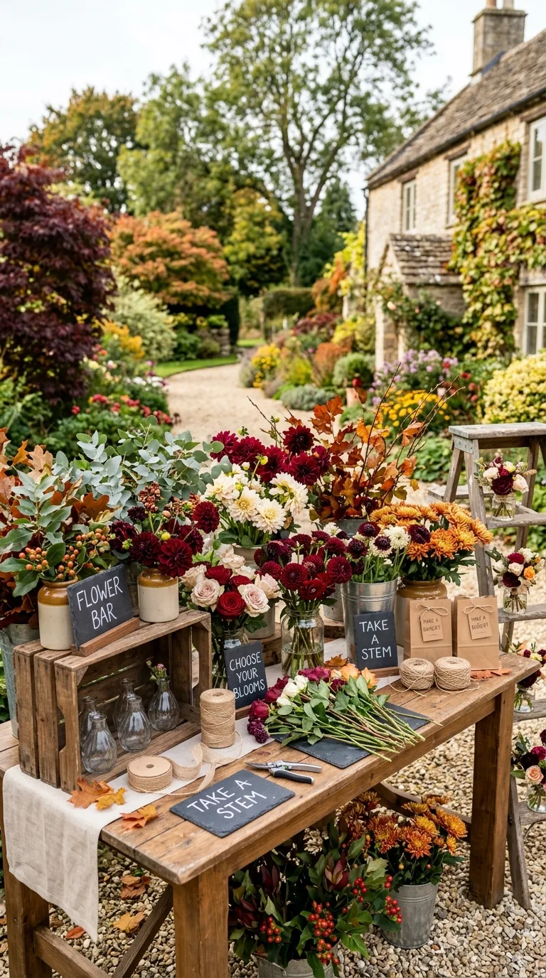 Interactive Flower Bar