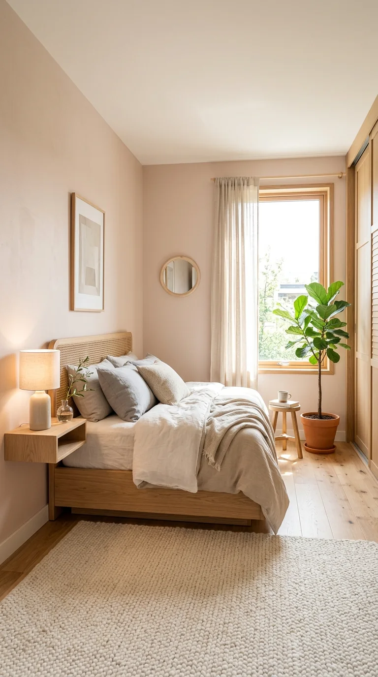 Japandi Small Bedroom Makeover