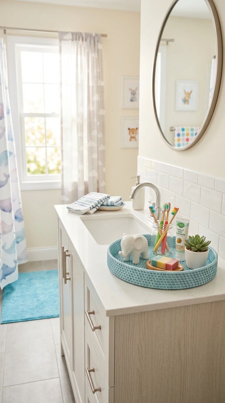 Keep Counters Neat with Decorative Trays