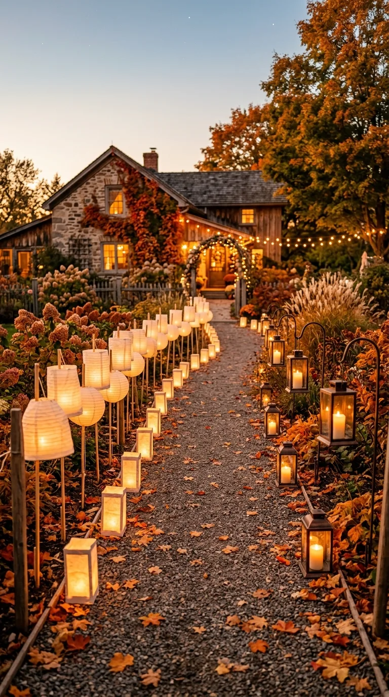 Lantern Wedding Exit