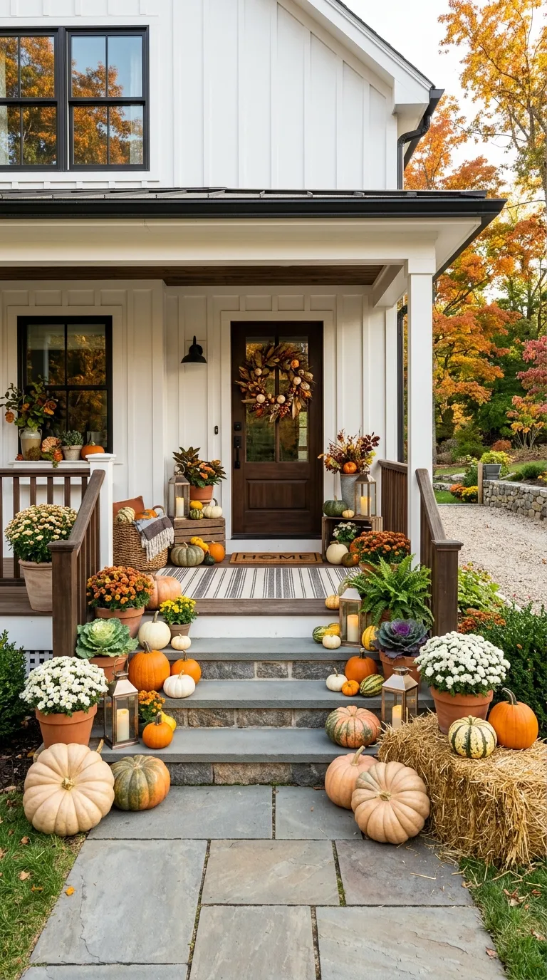 Layered Front Porch Styling