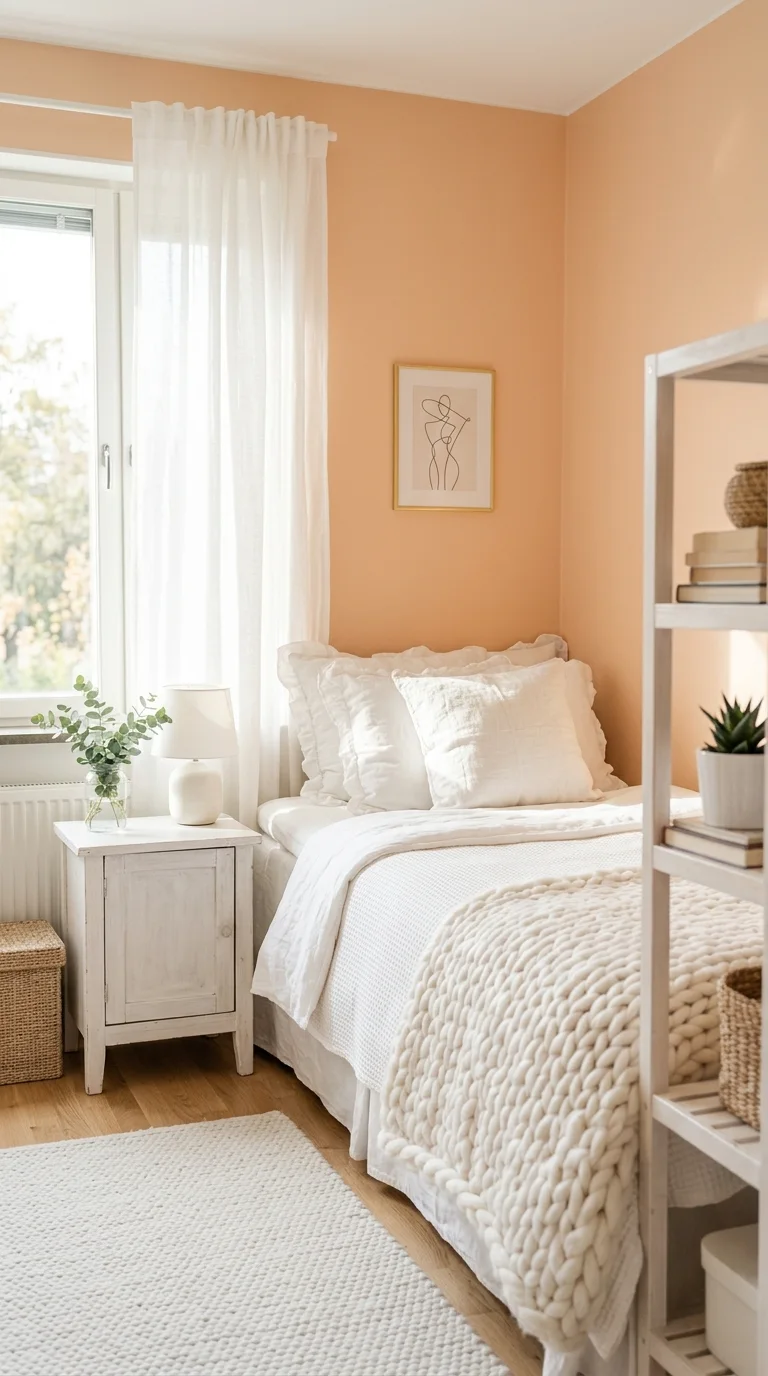 Light and Airy White Bedroom Design