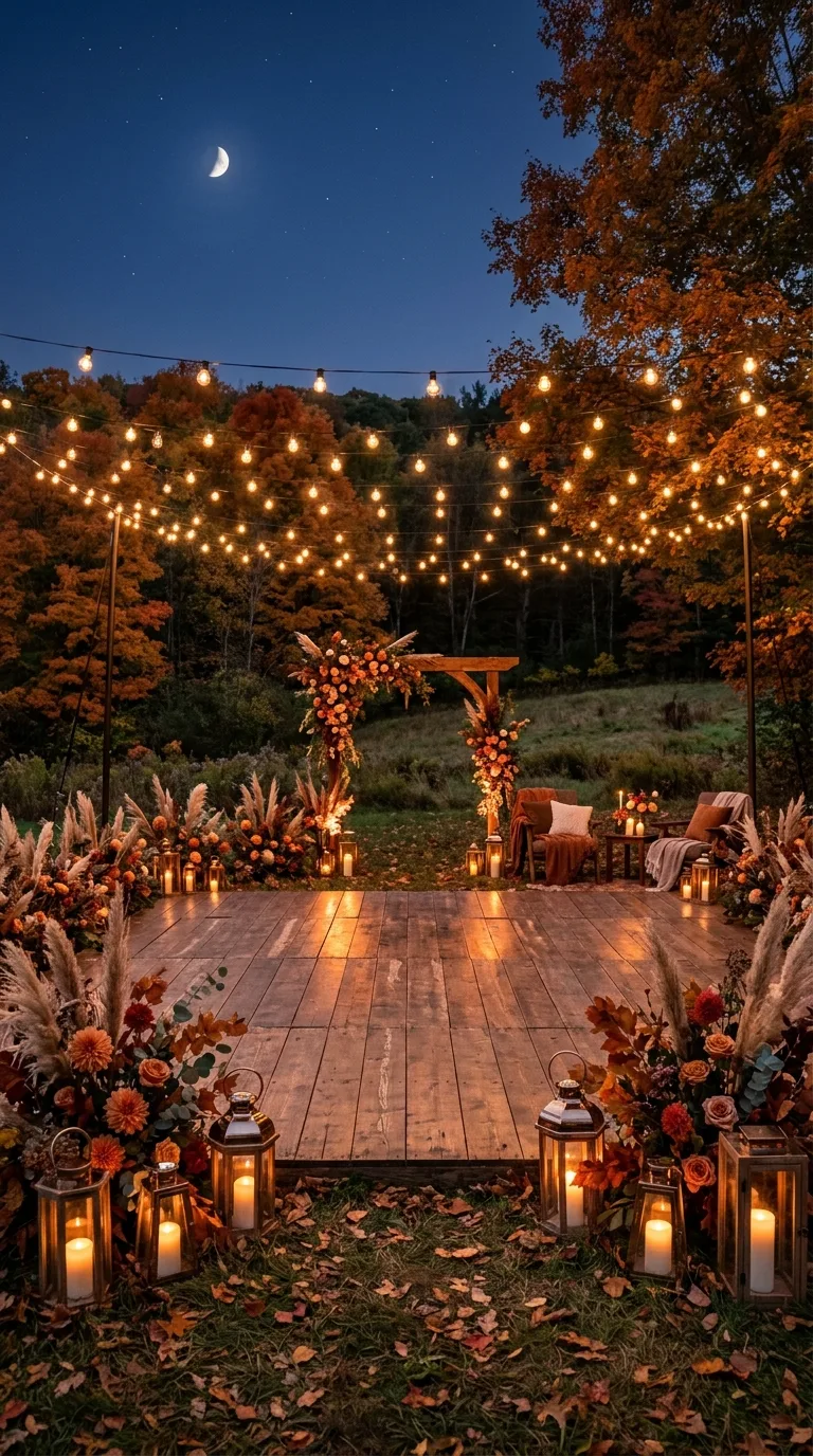 Moonlit Outdoor Dance Floor