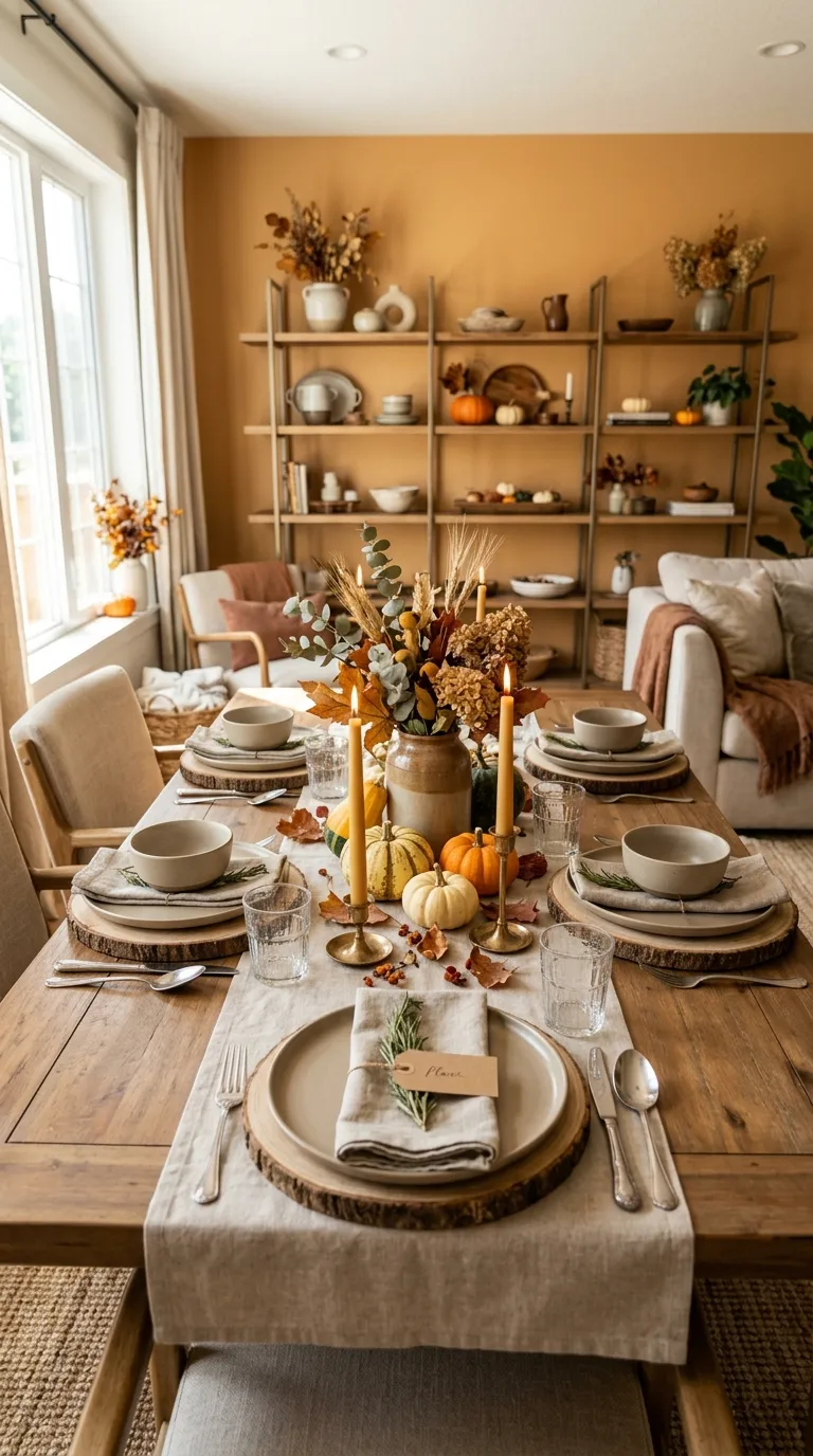 Natural Table Setting Ideas