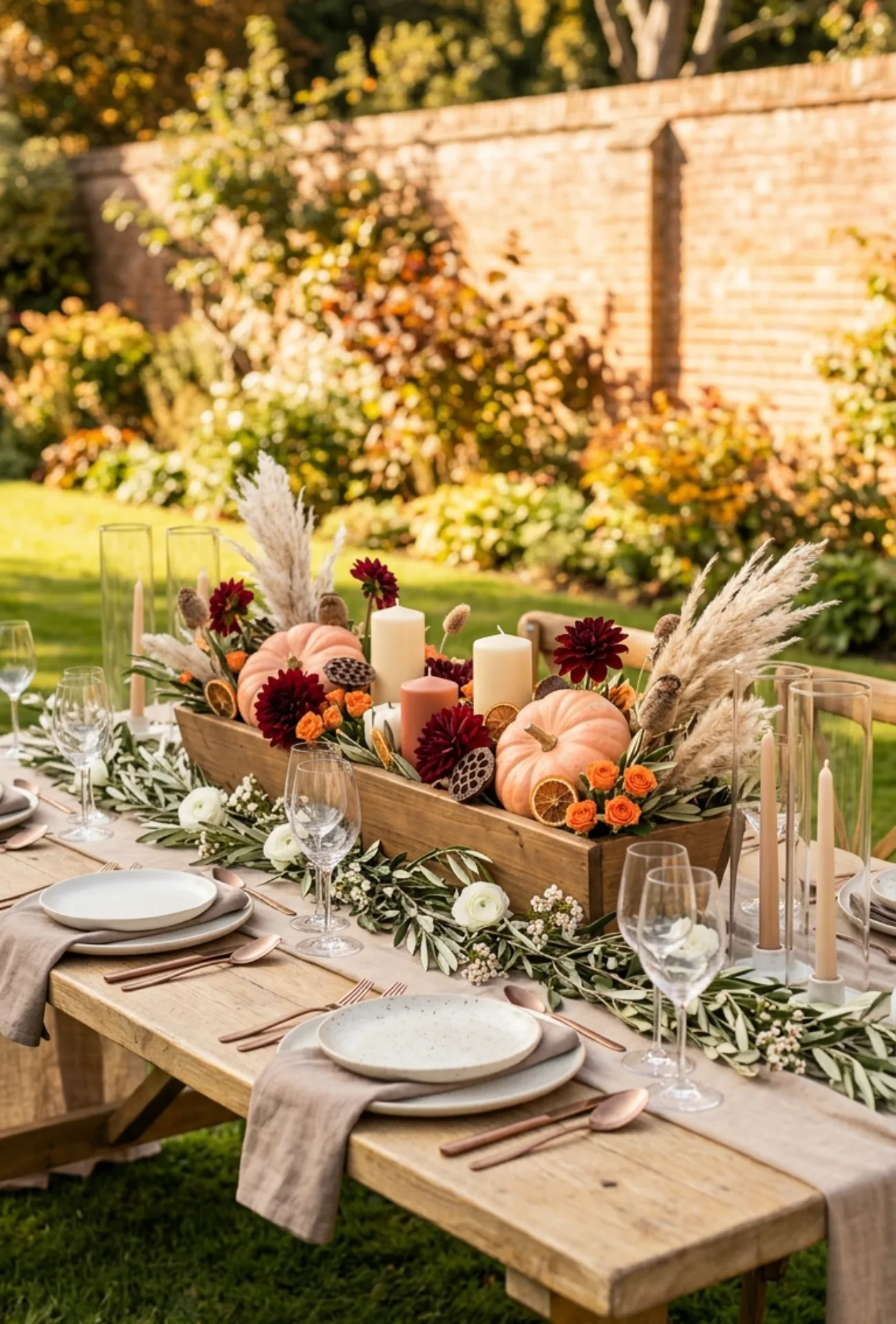 Olive Branch Garland Runner