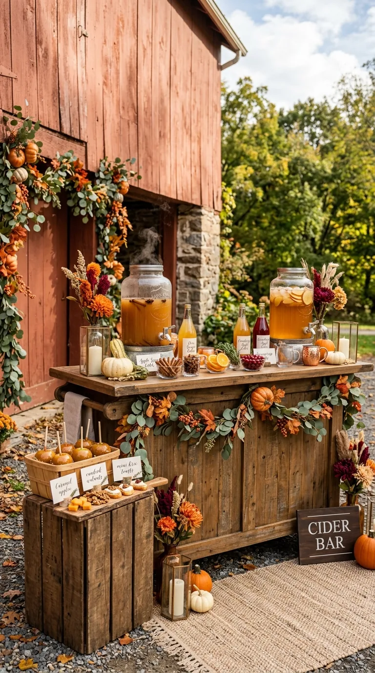 Outdoor Cider Bar