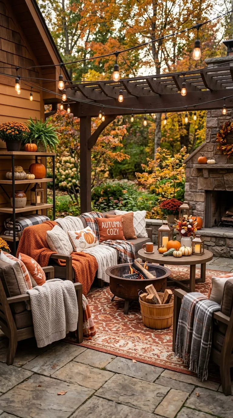 Outdoor Fall Patio Decor Ideas