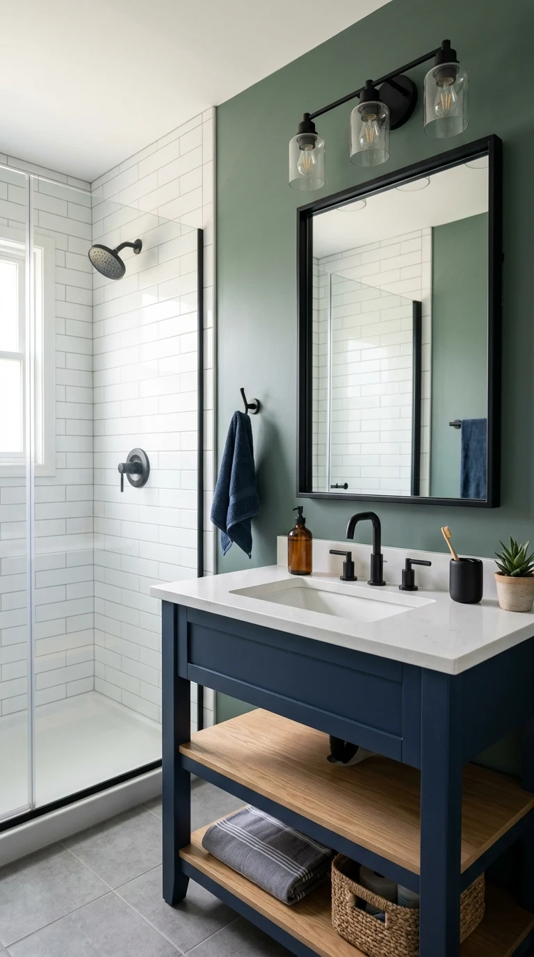 Replace the Mirror with a Black Frame