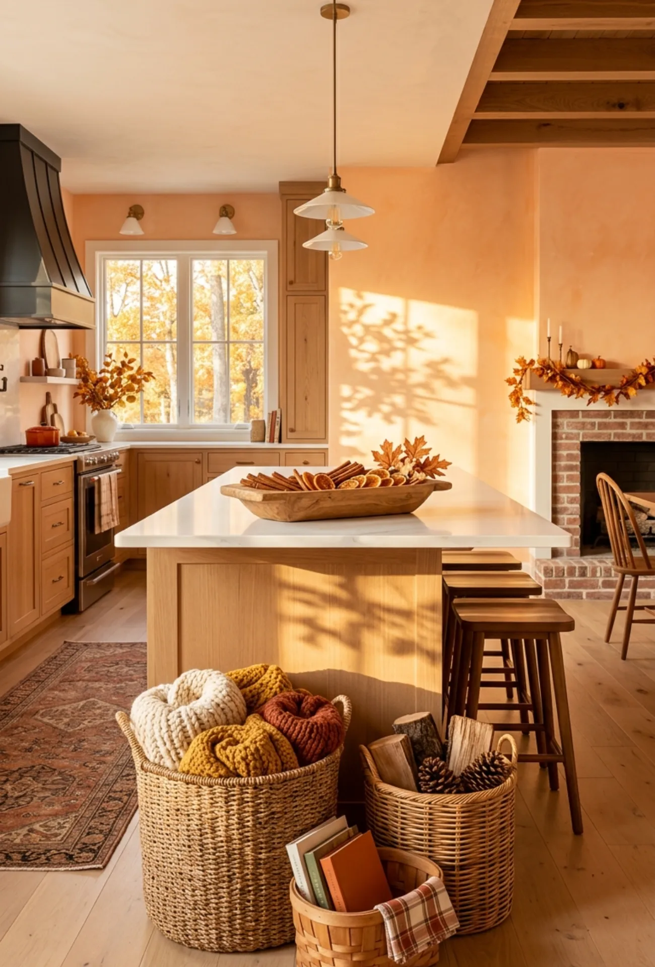 Rustic Basket Storage Decor Ideas
