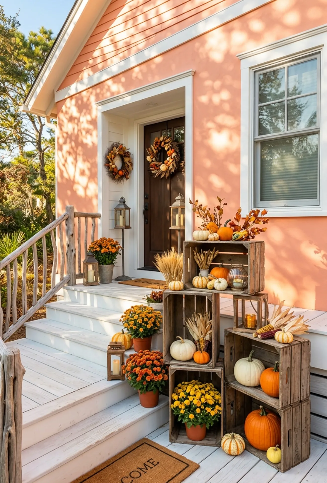 Rustic Wooden Crate Decor