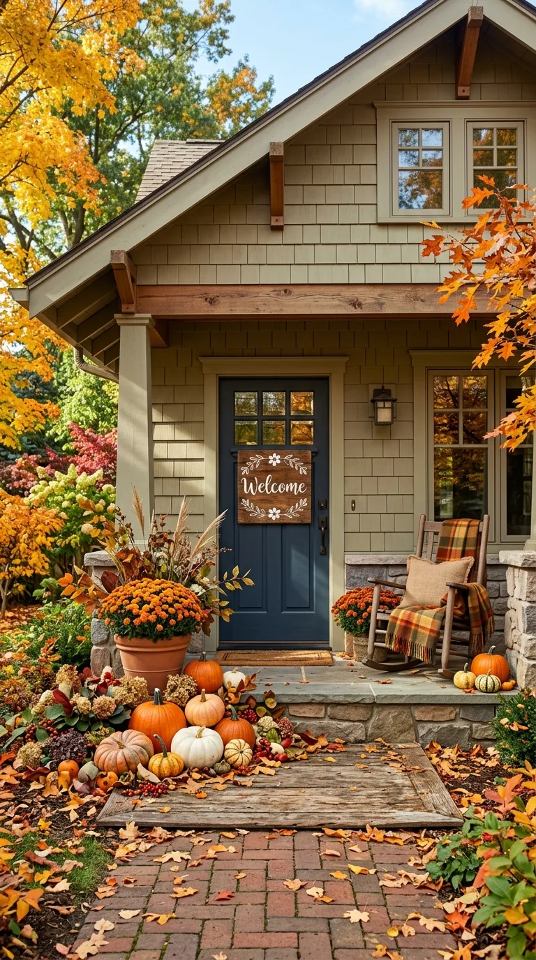 Rustic Wooden Welcome Sign