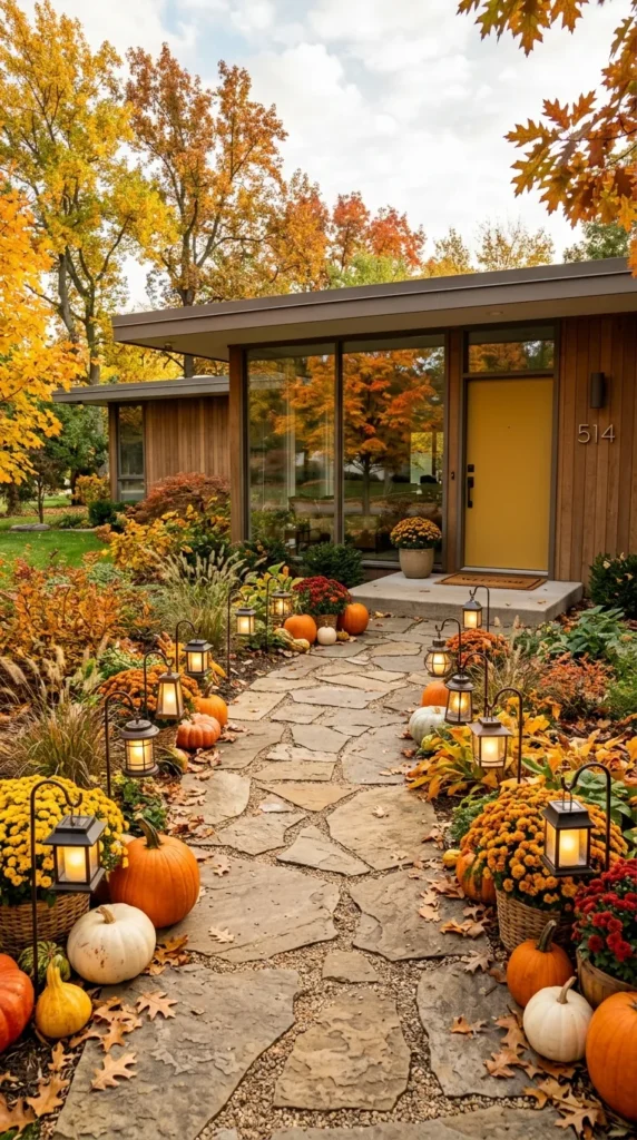 Solar Lantern Walkway