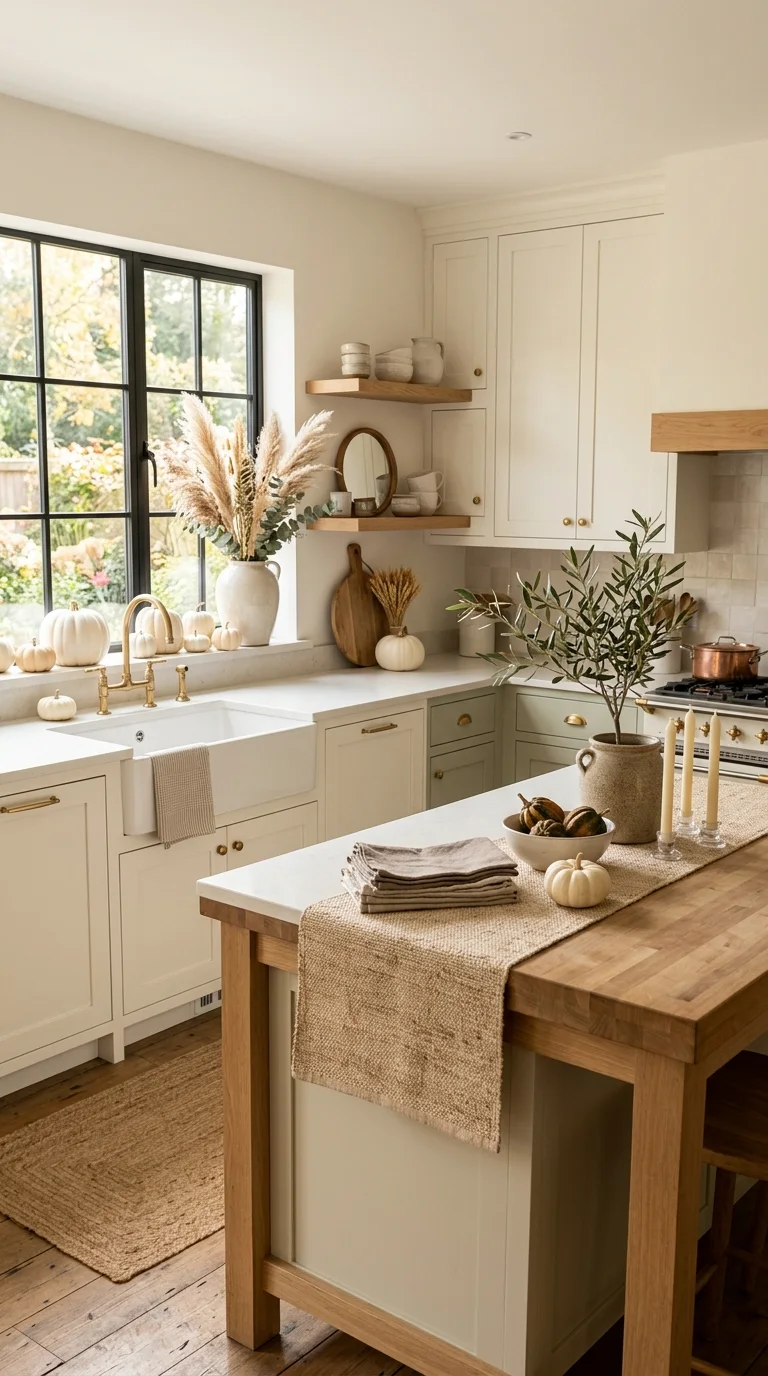 Style a Neutral Fall Kitchen Look