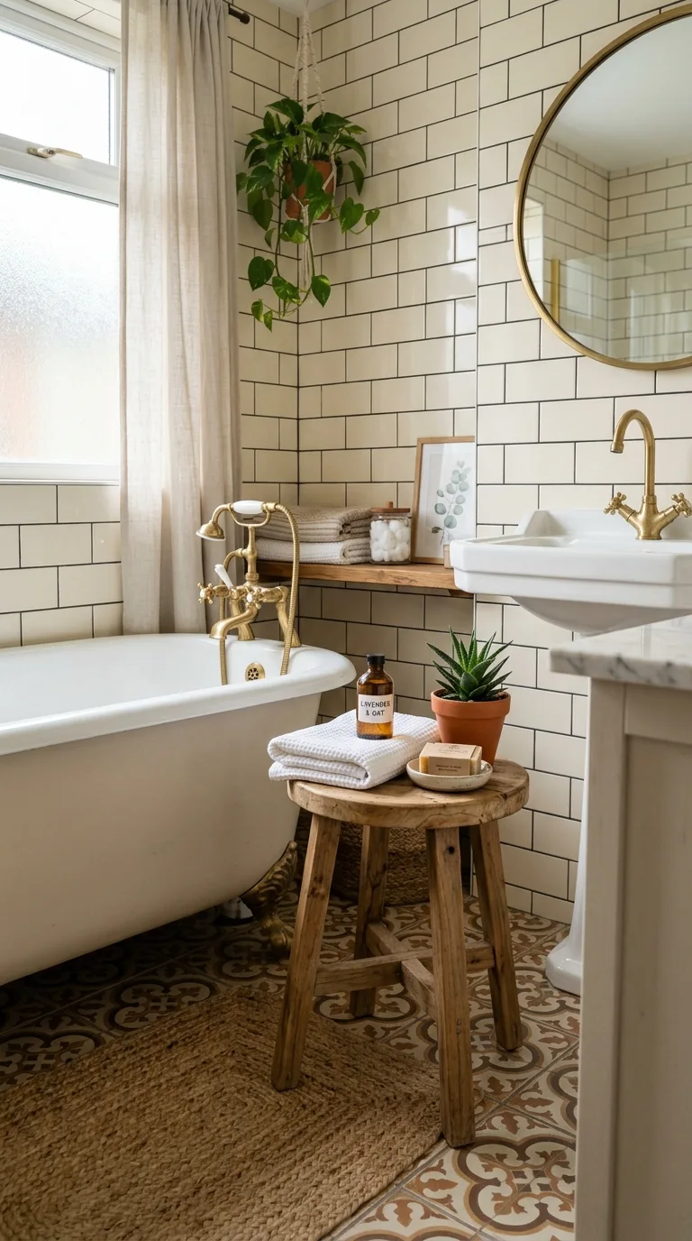 Style a Small Wooden Stool