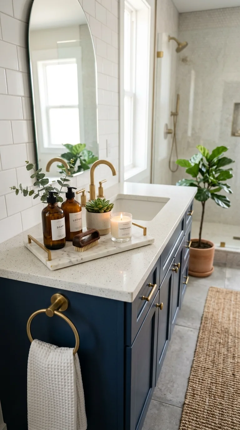 Style a Vanity Tray