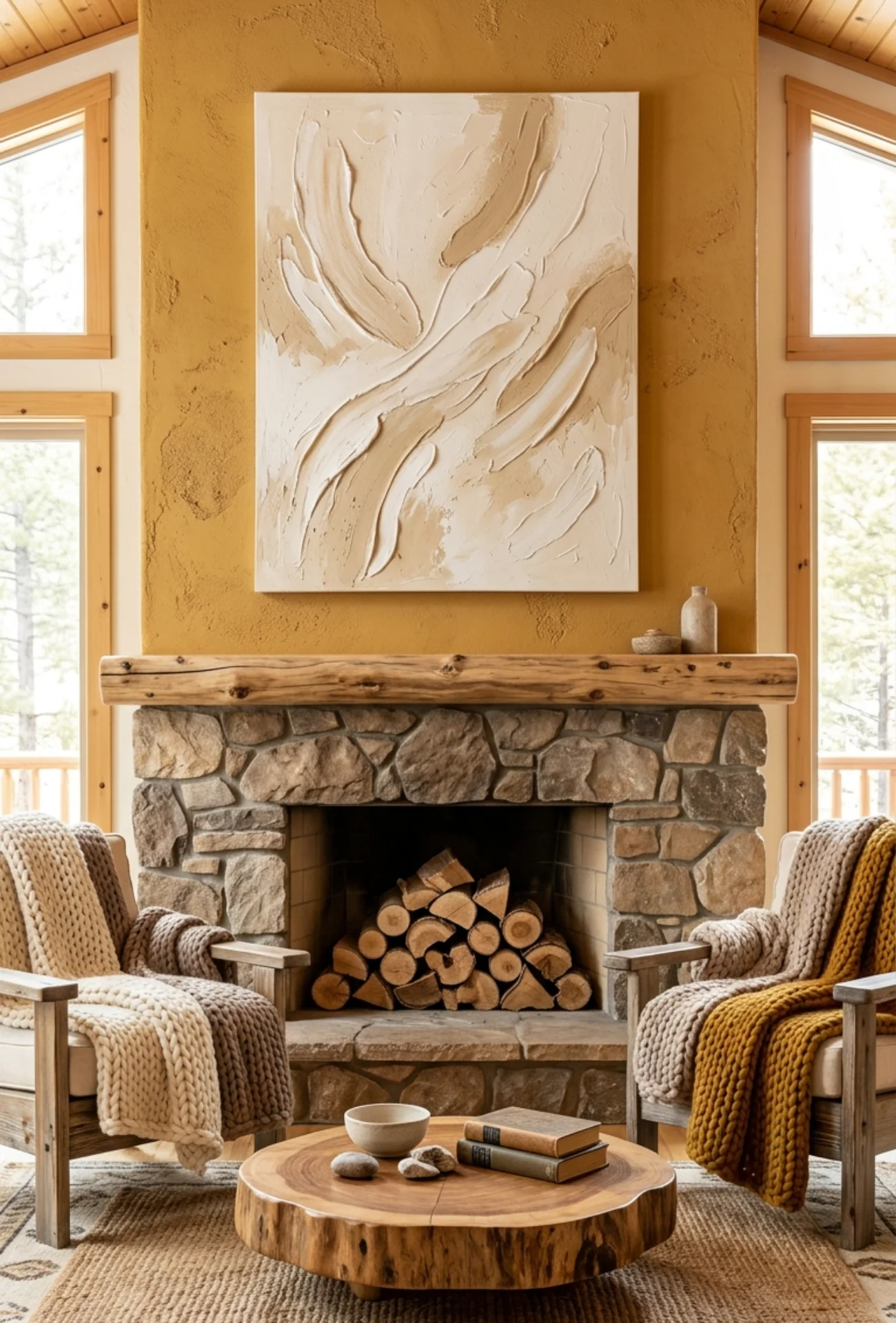 Textured Canvas Wall Art