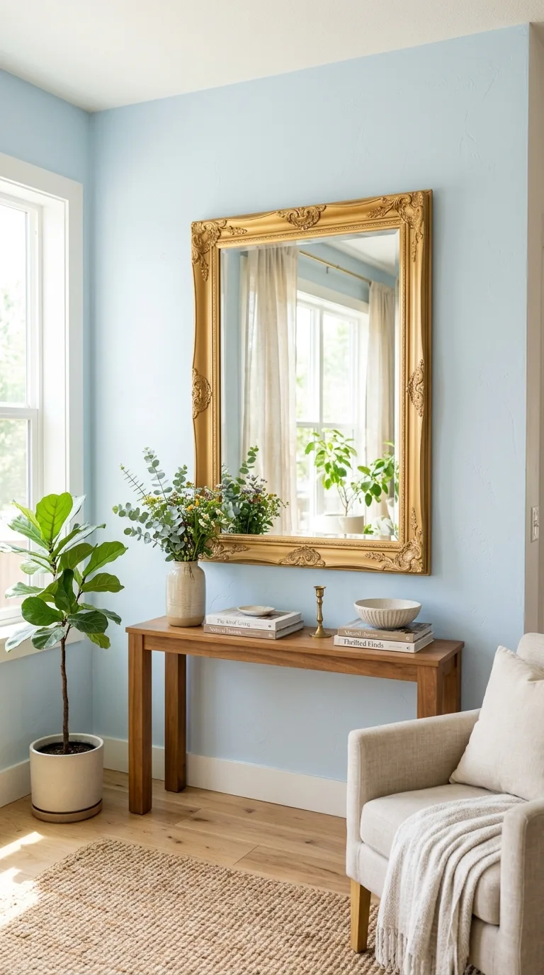 Thrifted Mirror Frame Makeover