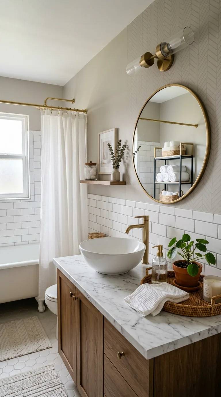 Use Faux Marble Contact Paper
