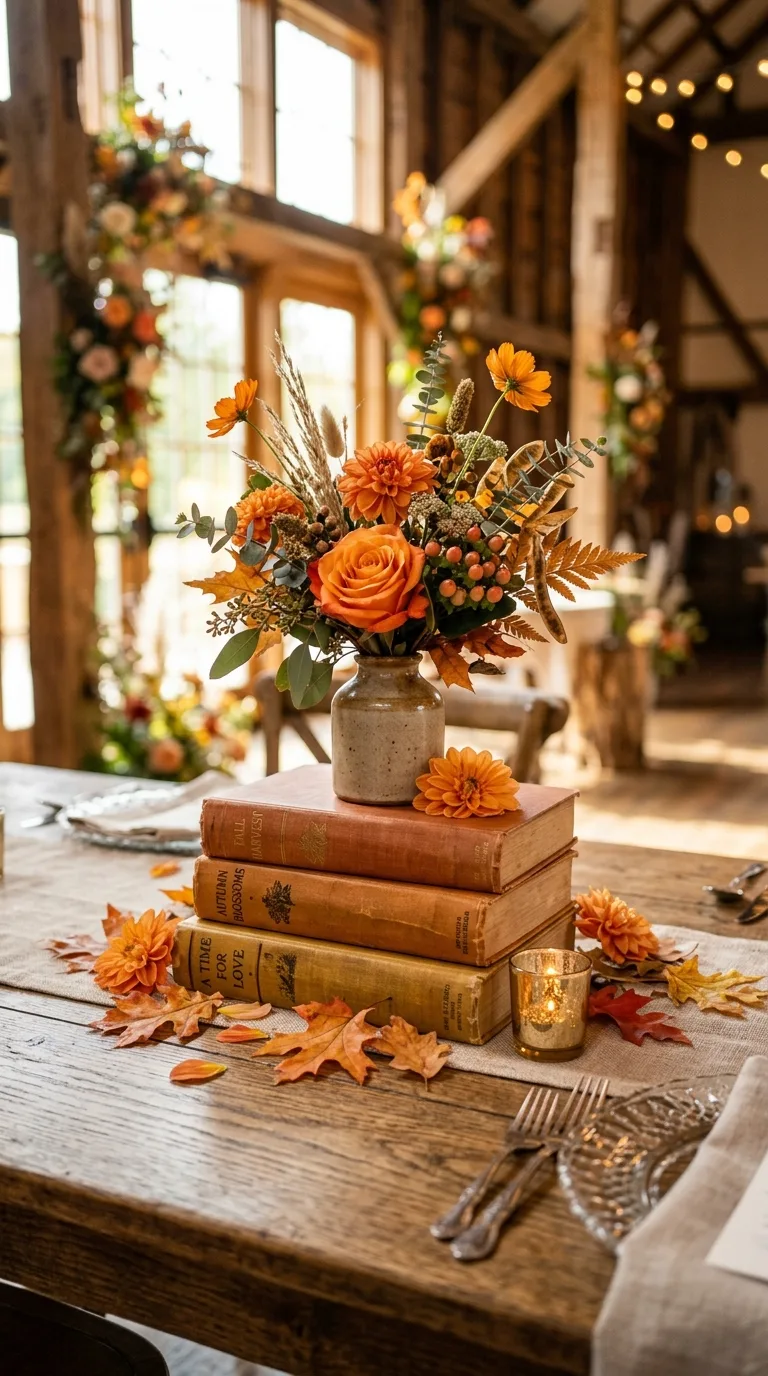 Vintage Books and Florals