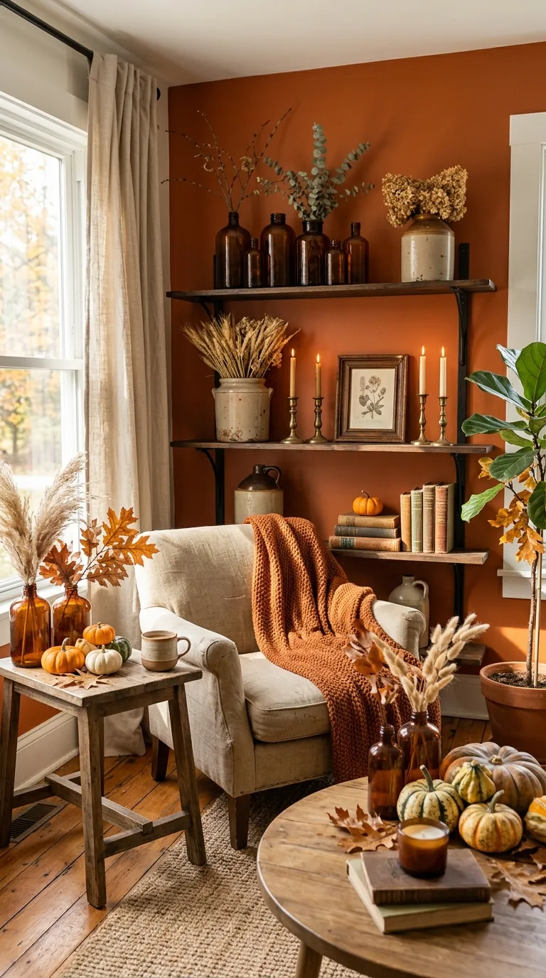 Vintage Inspired Autumn Decorating Ideas