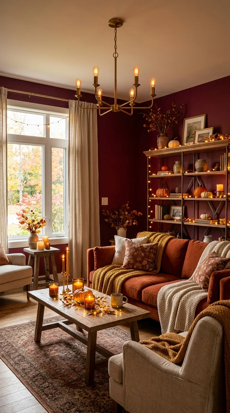 Warm Lighting Ideas for Fall