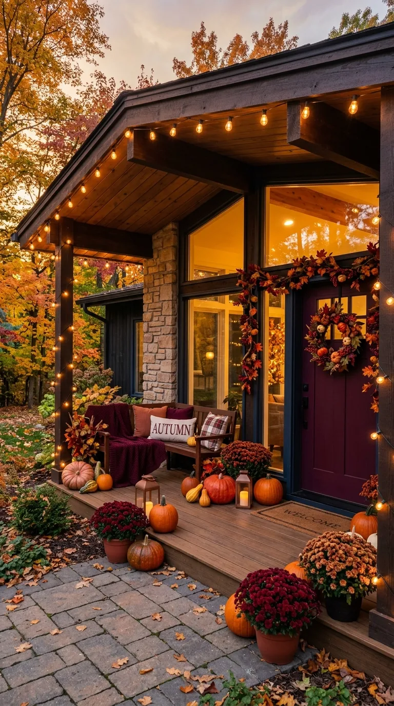 Warm Outdoor String Lights