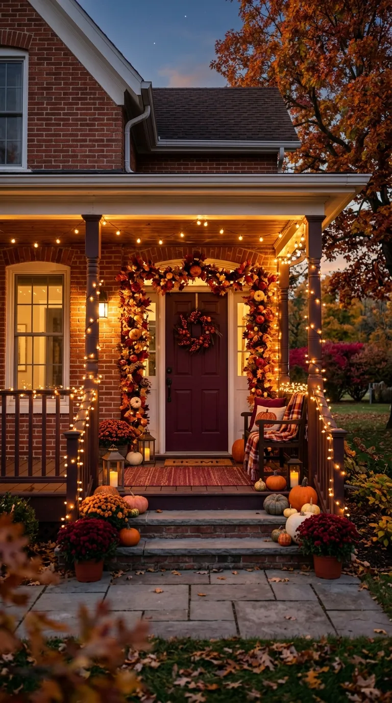 Warm String Light Decor