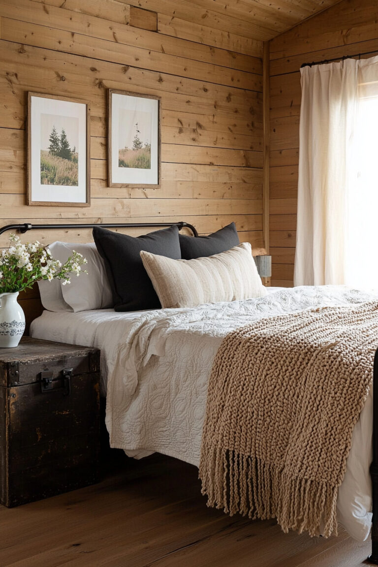 25 Little Cabin Bedroom Ideas That Feel Cosy and Intentionally Rustic
